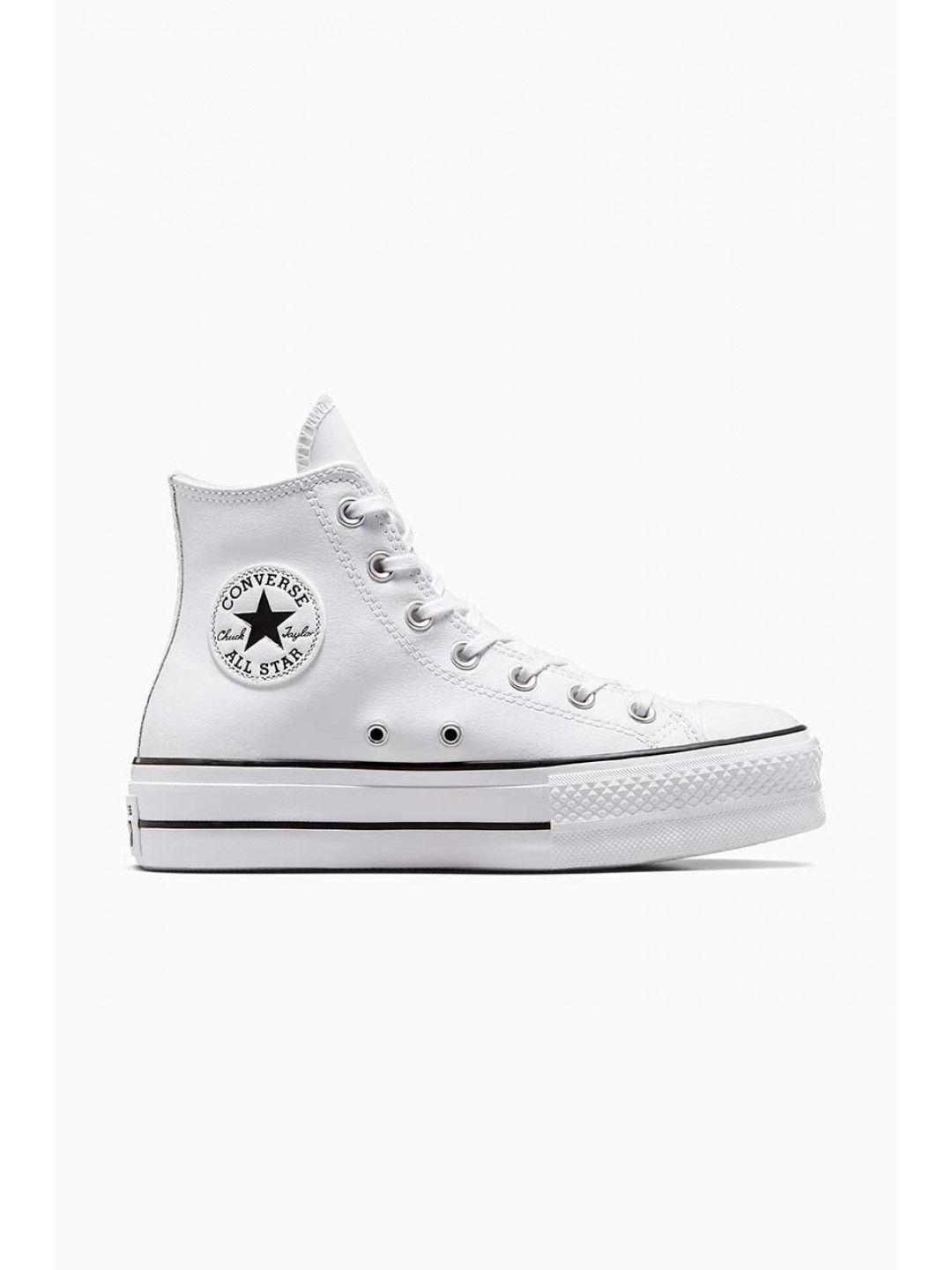 Kožené kecky Converse dámské bílá barva